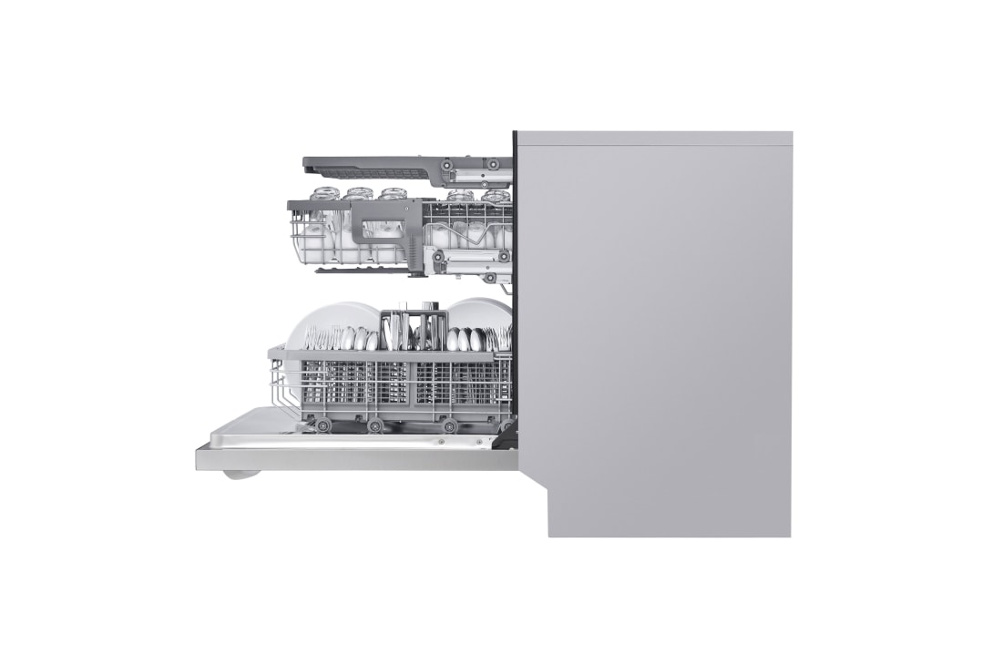 LG Top Control Smart wi-fi Enabled Dishwasher with QuadWash™ and TrueSteam®, LDT6809SS, thumbnail 10