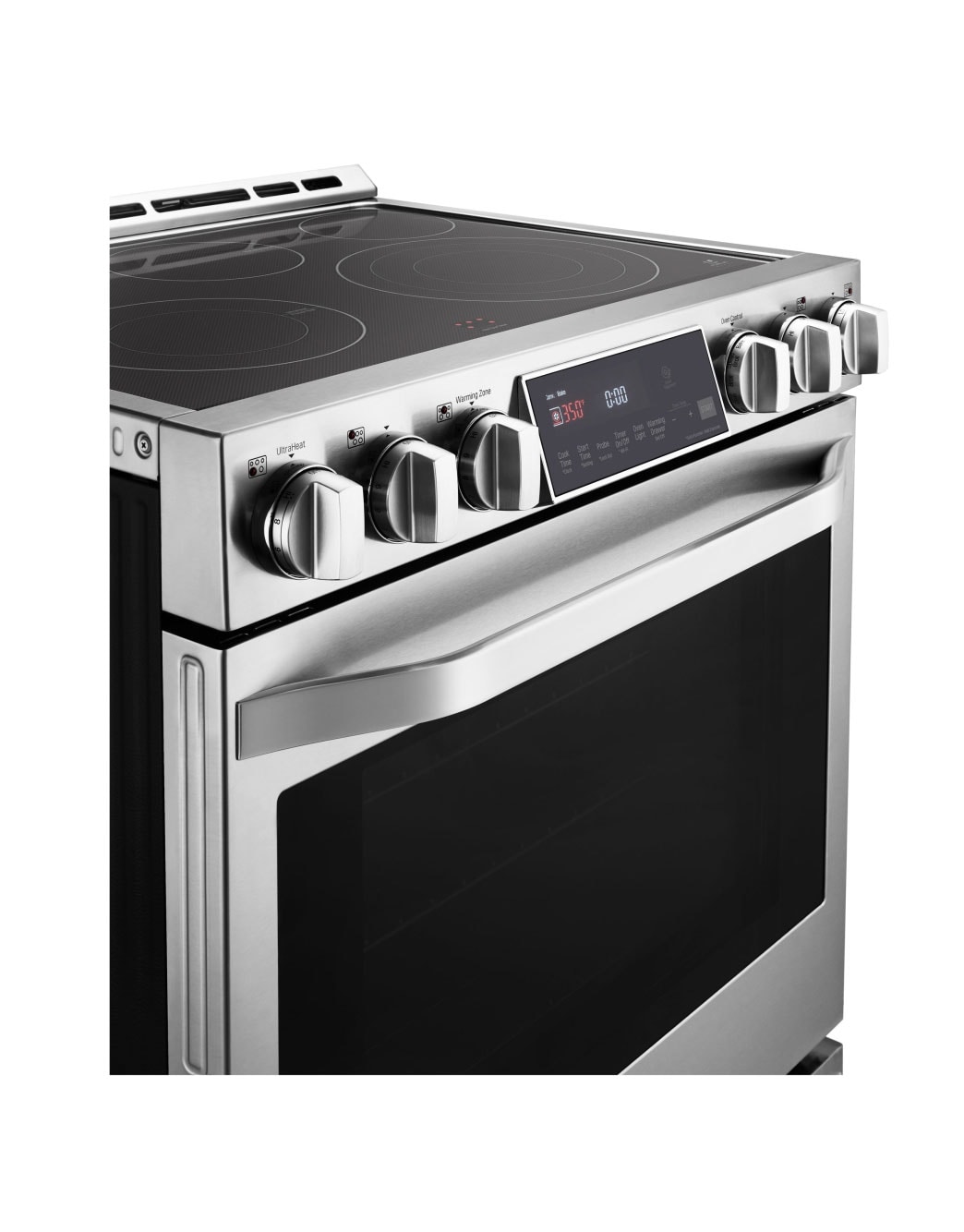 LG LSSE3027ST 6.3 cu. ft. Capacity Electric Slidein Range LG USA