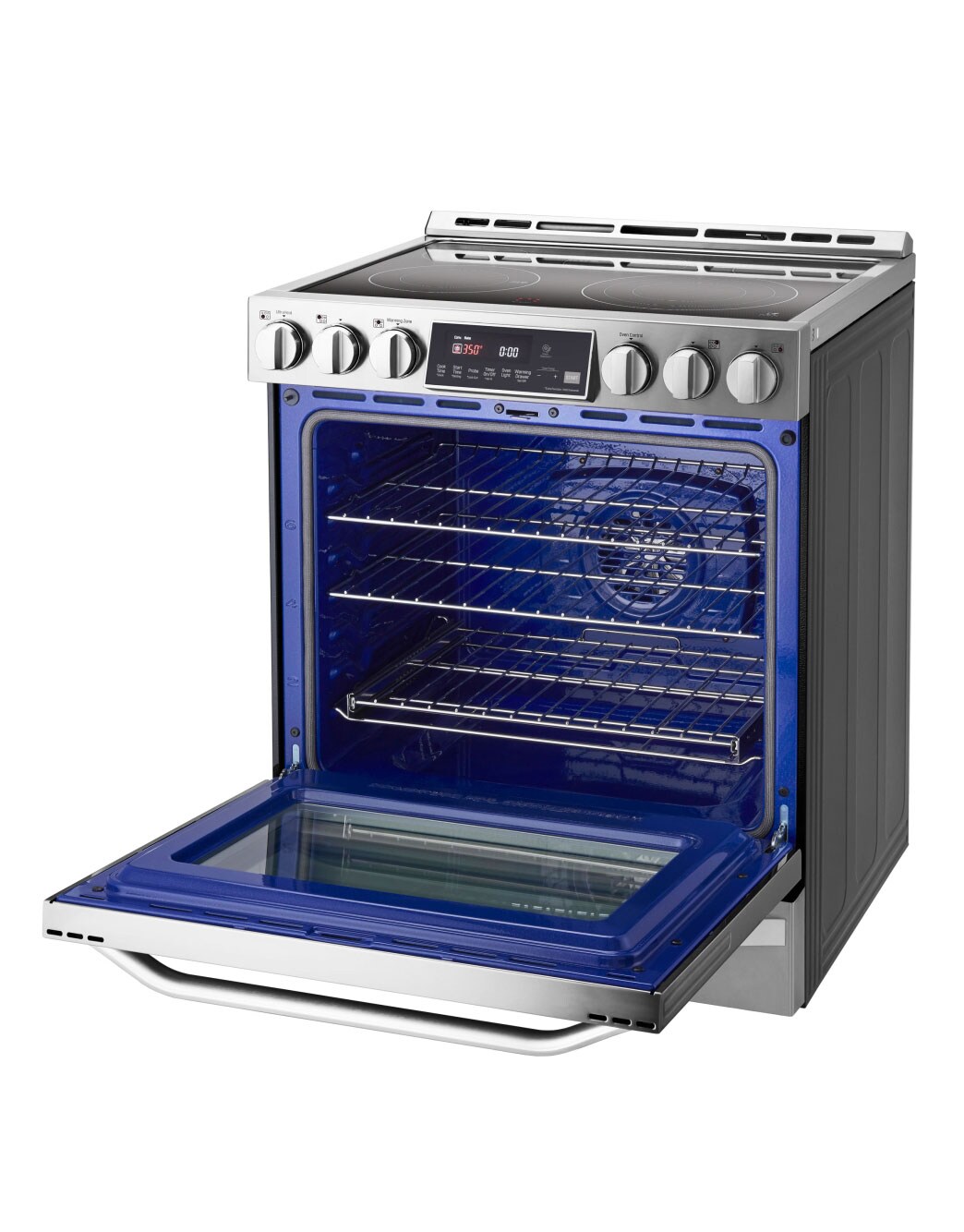 LG LSSE3027ST 6.3 cu. ft. Capacity Electric Slidein Range LG USA