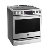 LG STUDIO 6.3 cu. ft. Electric Single Oven Slide-In-range with ProBake Convection®, LSSE3027ST, thumbnail 2