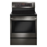 LG 6.3 cu. ft. Electric Single Oven Range with True Convection and EasyClean®, LRE3194BD, thumbnail 1