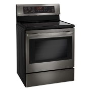 LG 6.3 cu. ft. Electric Single Oven Range with True Convection and EasyClean®, LRE3194BD, thumbnail 2