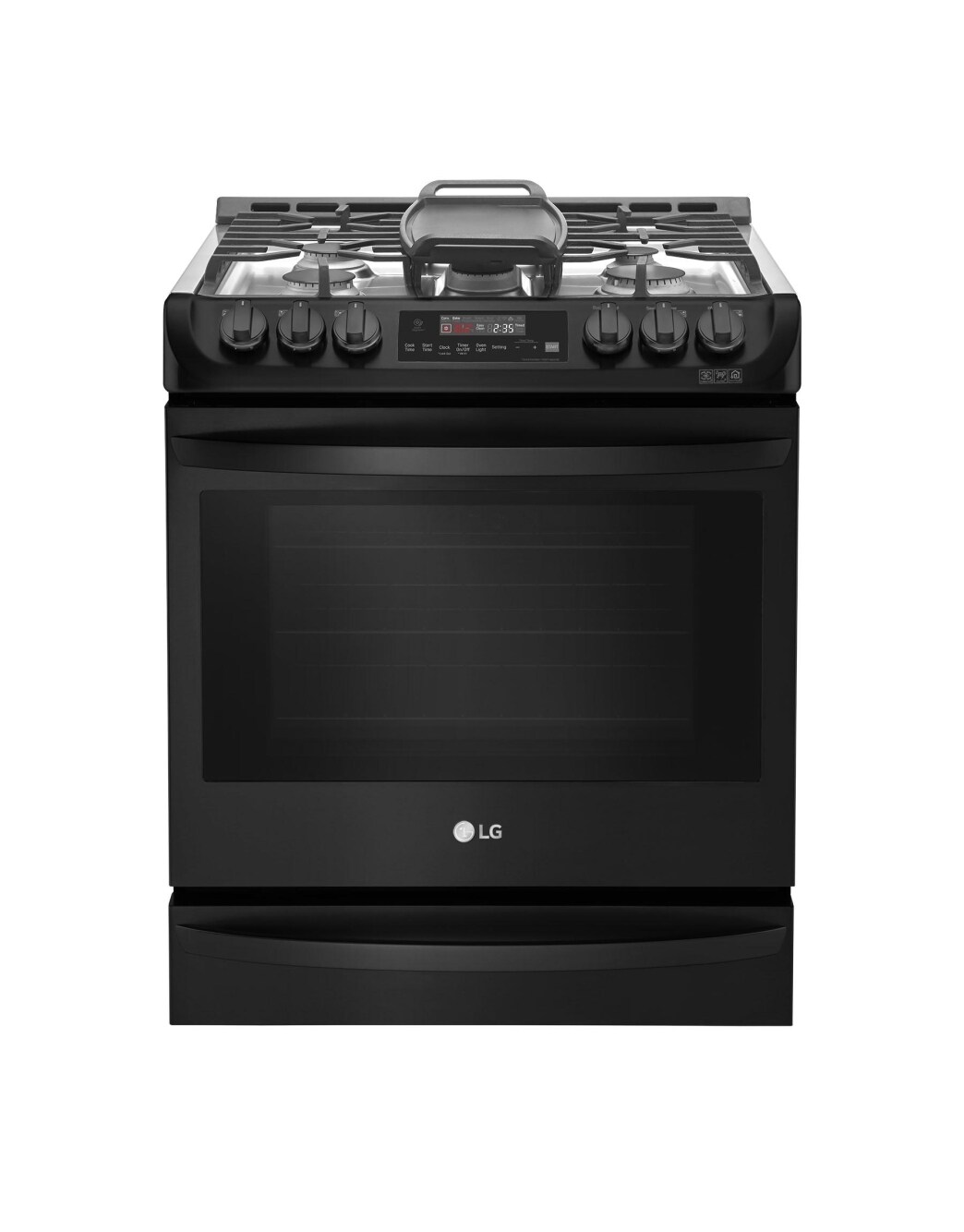 LG LSG4515BM 6.3 cu. ft. Capacity Gas Single Oven Range LG USA
