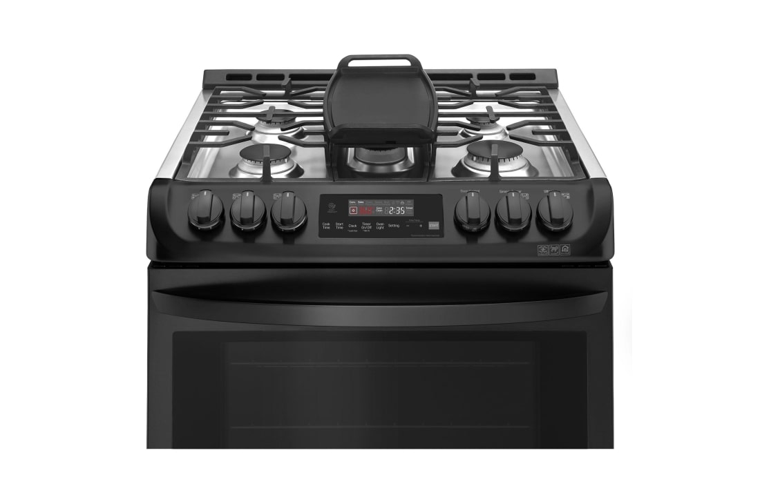 LG 6.3 cu. ft. Smart wi-fi Enabled Gas Single Oven Slide-In Range with ProBake Convection®, LSG4515BM, thumbnail 3