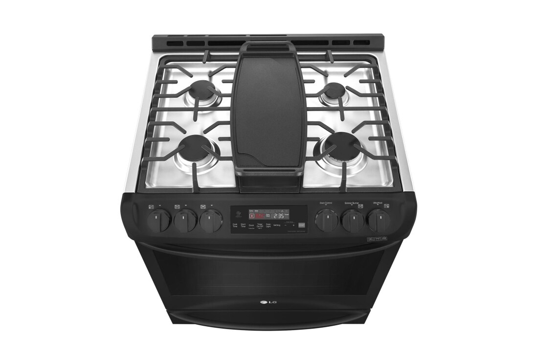 LG 6.3 cu. ft. Smart wi-fi Enabled Gas Single Oven Slide-In Range with ProBake Convection®, LSG4515BM, thumbnail 4