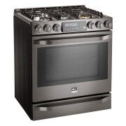 LG STUDIO 6.3 cu. ft. Smart wi-fi Enabled Gas Slide-in Range with ProBake Convection®, LSSG3020BD, thumbnail 2