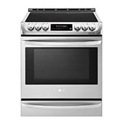 LG 6.3 cu. ft. Smart wi-fi Enabled Electric Slide-in Range with ProBake Convection®, LSE4615ST, thumbnail 1