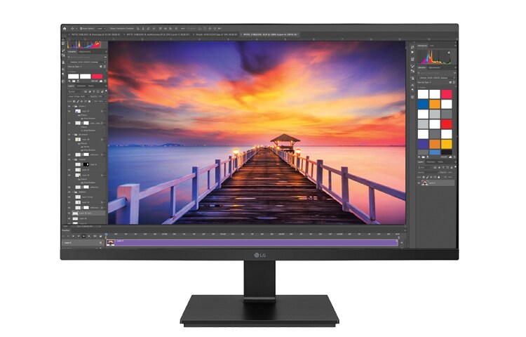 LG IPS Monitors, 27” class IPS HDR UHD 4K USB Type-C Monitor