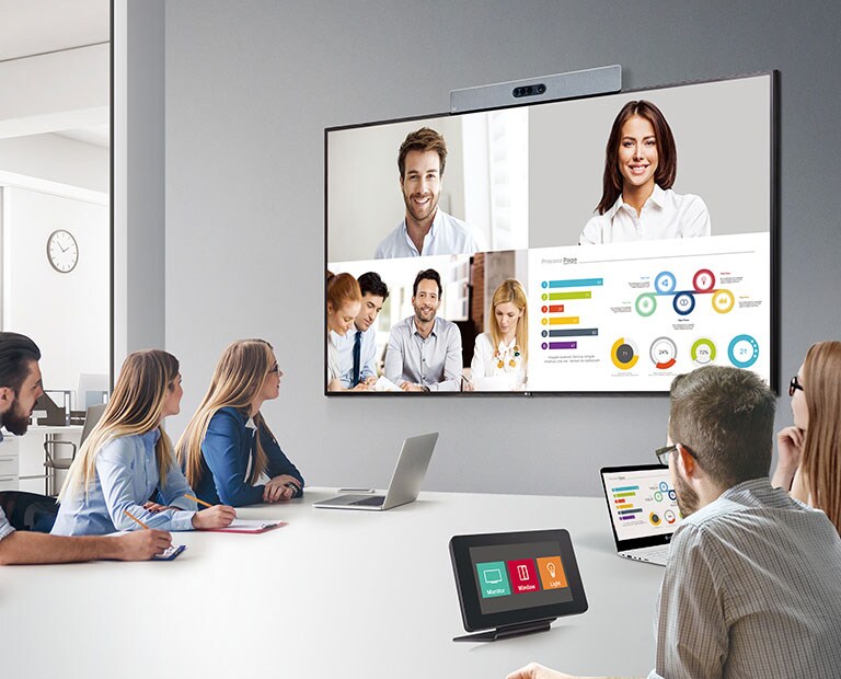Lg 98um3e B 98 Um3e Series Uhd Led Back Lit Digital Display With Webos Smart Signage Platform Lg Usa Business