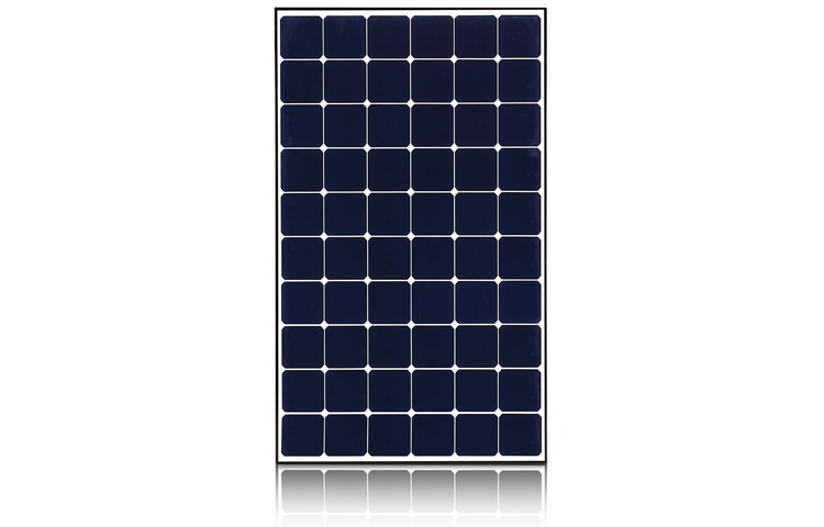 LG 375W High Efficiency LG NeON® R ACe Solar Panel with Built-in Microinverter, 60 Cells(6 x 10), Module Efficiency: 21.7%, LG370A1C front stand gallery image , LG375A1C-V5, thumbnail 3