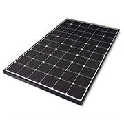 LG 350W NeON® 2 Solar Panel for Home, Right Flat View, LG350N1C-V5, thumbnail 4