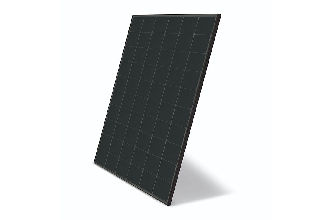 LG 365W NeON® R Prime High Efficiency Solar Panel for Home, Right Angle View 2, LG365Q1K-V5, thumbnail 3