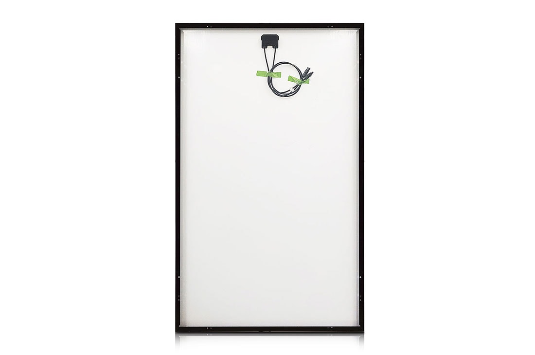 LG 365W NeON® R Prime High Efficiency Solar Panel for Home, Back View, LG365Q1K-V5, thumbnail 8