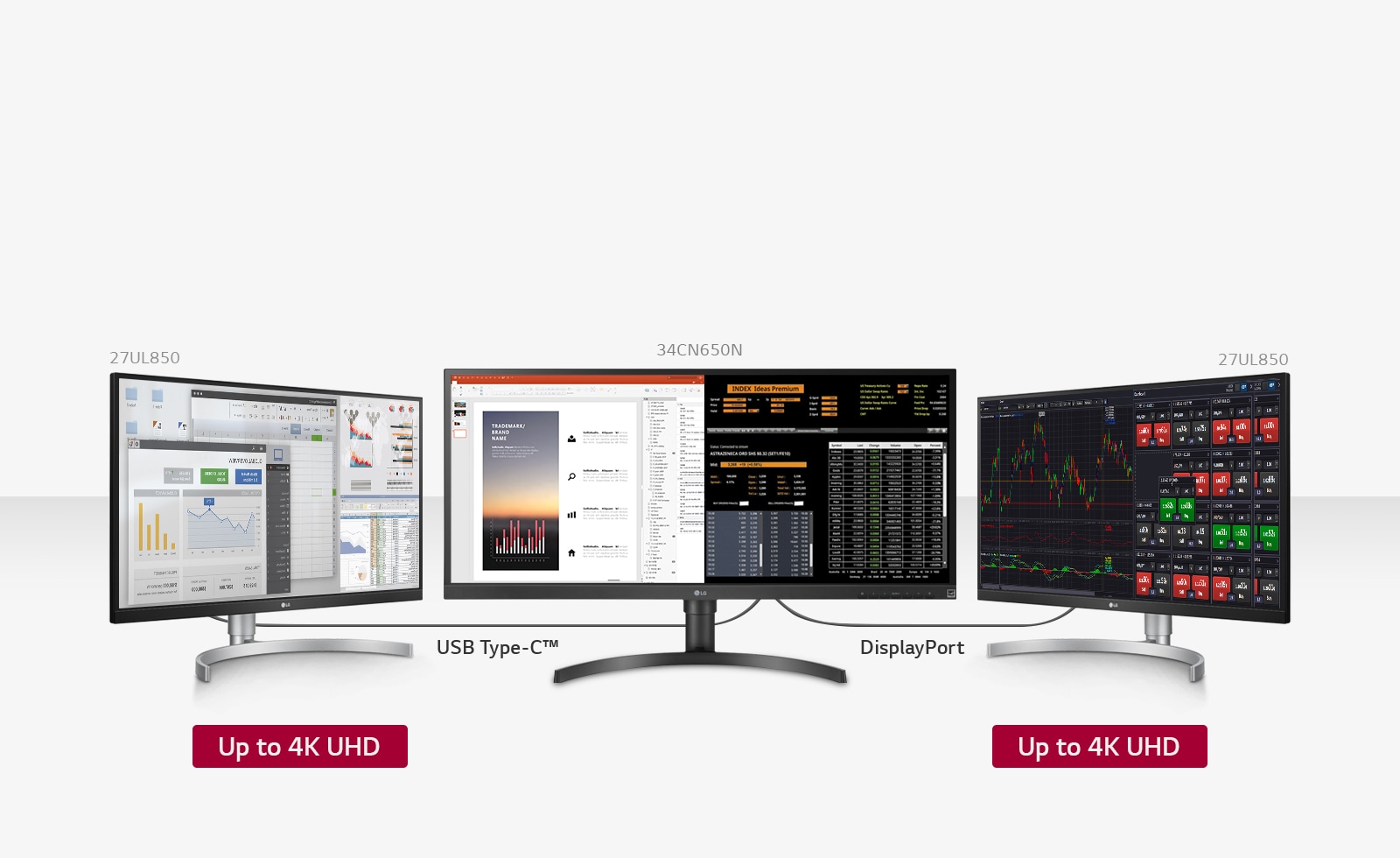 34CN650N-6A All-in-One Thin Client multi-monitor support