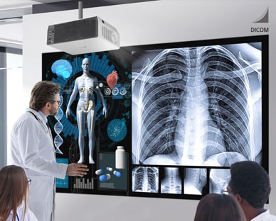 LG ProBeam 4K Laser Projector for Hospitals