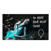 LG 1.5mm LSCB Series Ultra Slim LED Digital Signage with 800nits Brightness, 16:9 Aspect, Front Access & 90° Corner Option, Front View, LSCB015-GK, thumbnail 1