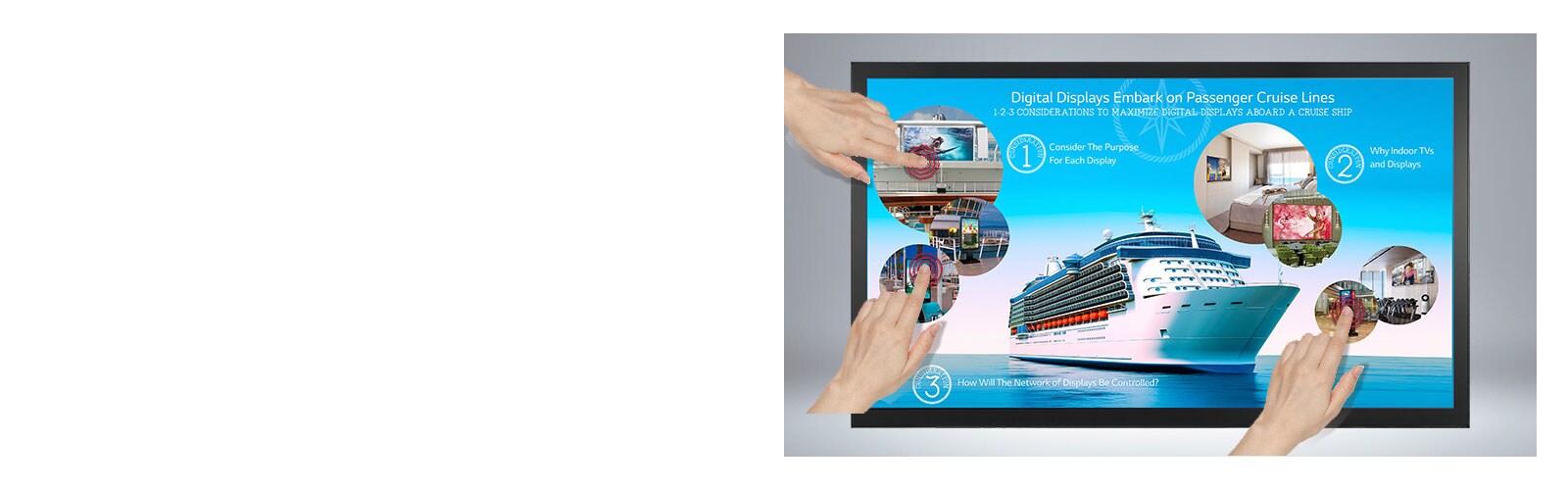 55” IPS UHD Multi Touch Screen Digital 