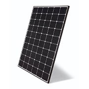 LG 365W NeON® 2 Solar Panel for Home, front angle 2 view, LG365N1C-N5, thumbnail 2