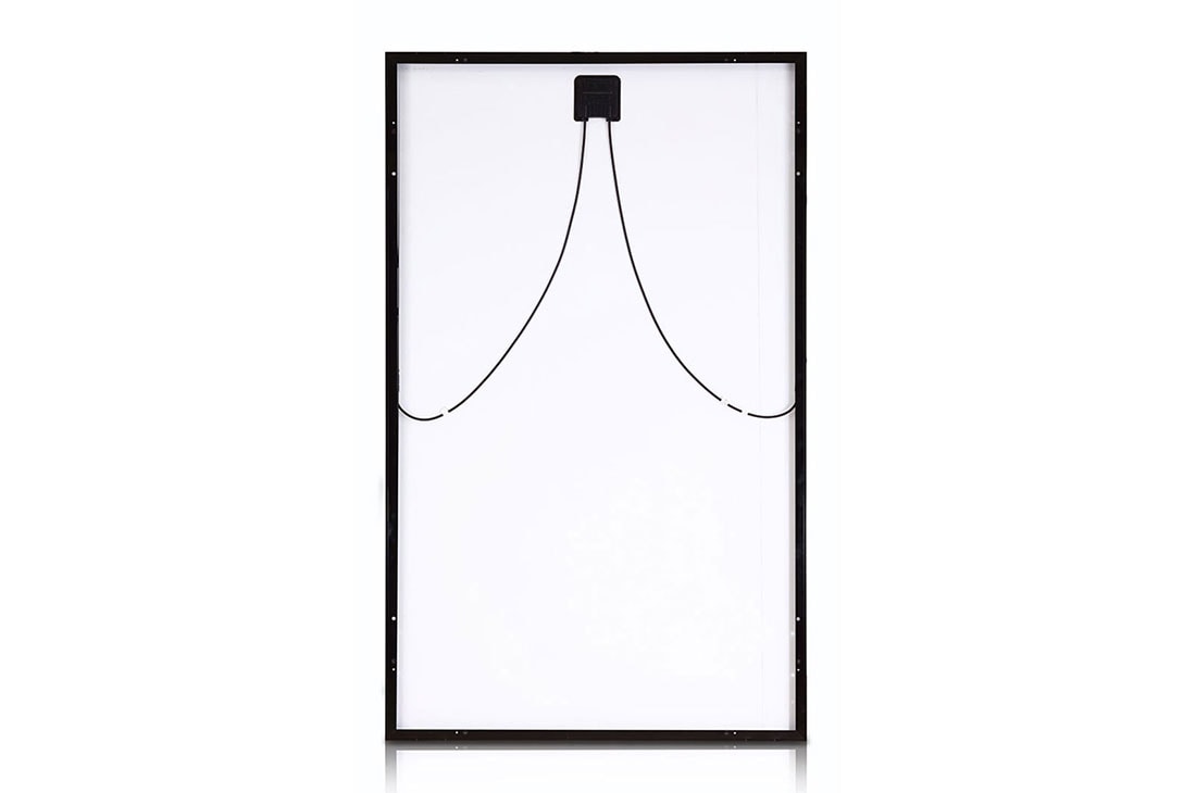 LG 365W NeON® 2 Solar Panel for Home, back view, LG365N1C-N5, thumbnail 5