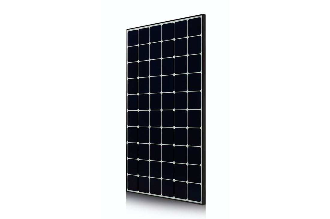 LG LG400Q1C-A6: 400W High Efficiency LG NeON® R Solar Panel with 60 Cells (6 x 10), Module Efficiency: 22.1%, Connector Type: LG USA Business