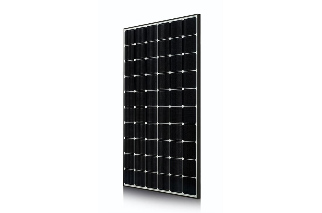 LG 375W High Efficiency LG NeON® 2 Solar Panel for Home with 60 Cells (6 x 10), Module Efficiency: 20.7%, Connector Type: MC4, LG375N1C-A6, thumbnail 2