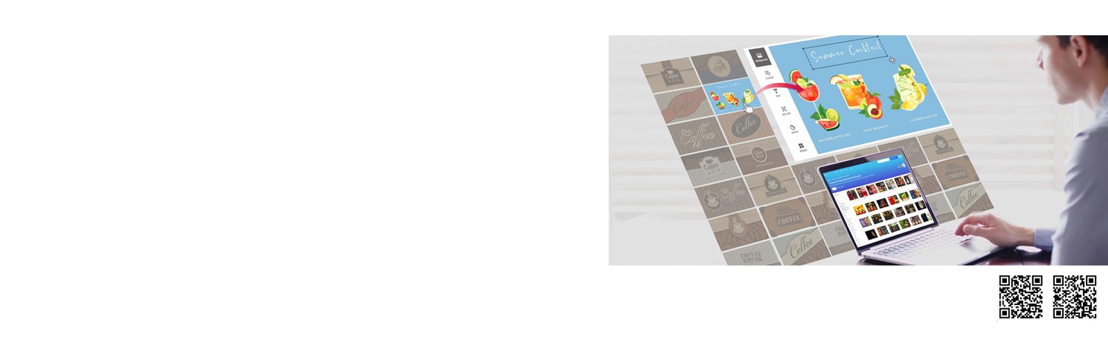 Partner content is being utilized to compose the content intended for playback on the signage.