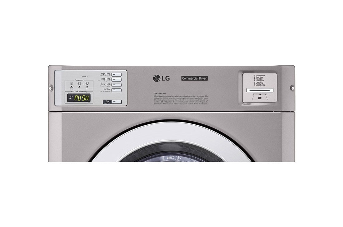 LG TLD1840CGS 9.0 cu.ft Large Capacity Dryer LG USA Business
