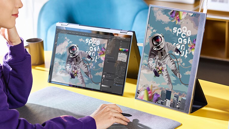 16'' 2-in-1 WQXGA 360˚ Touch IPS gram Laptop | 16T90R-K 16'' 2-in-1 WQXGA 360˚ Touch IPS gram Laptop | 16T90R-K