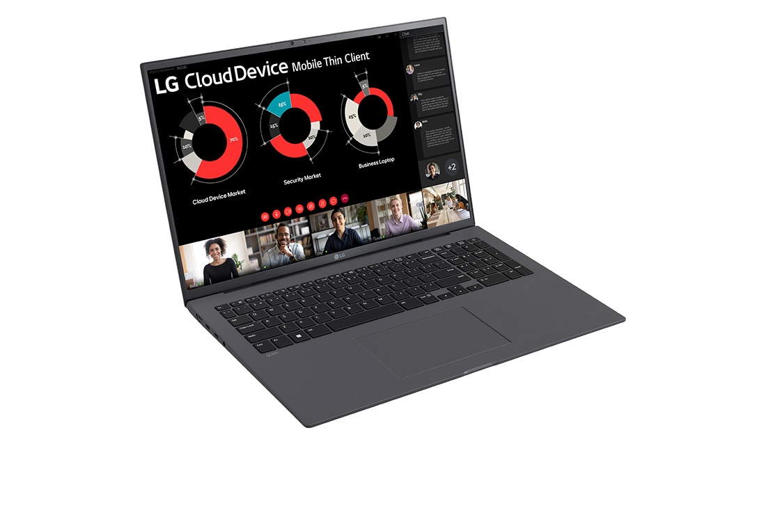 LG 17'' WQXGA Anti-Glare Mobile Thin Client Non OS with 13th Gen Intel Core i3 Processor, 17ZT90R-G.AX34U1, 17ZT90R-G.AX34U1, thumbnail 3