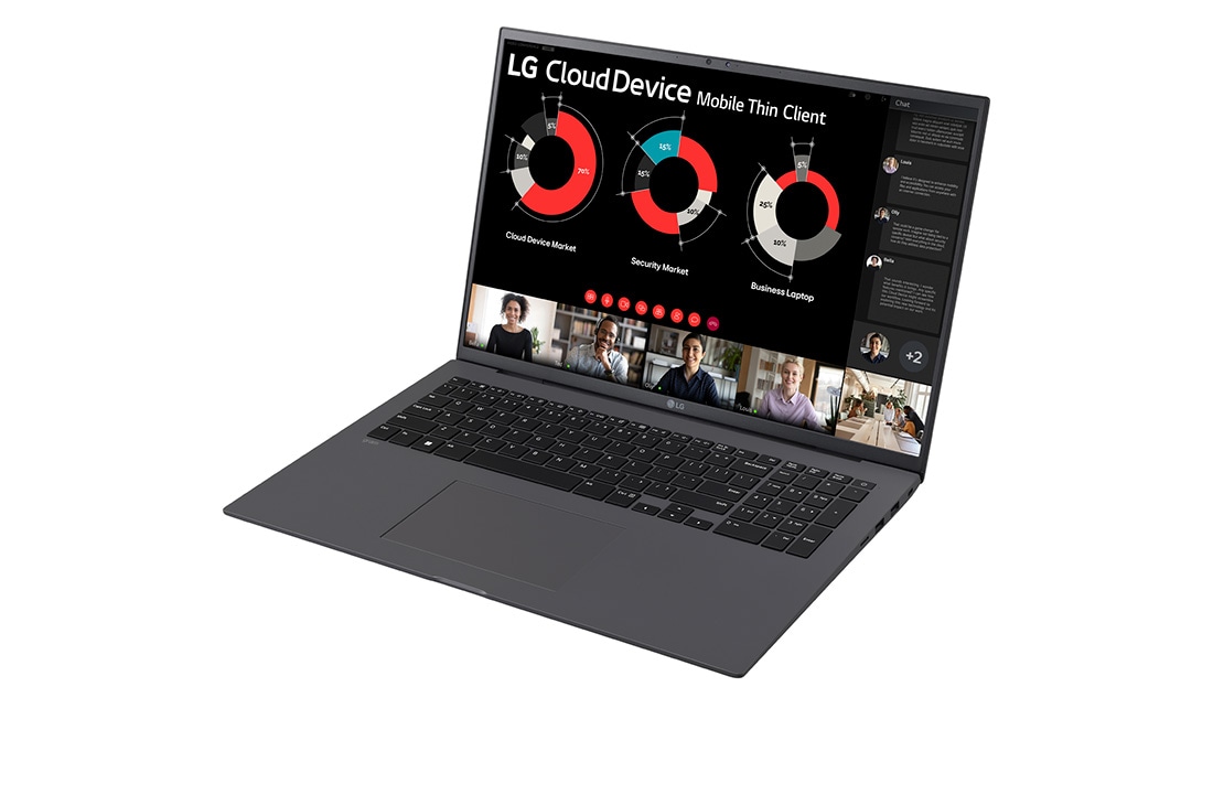 LG 17'' WQXGA Anti-Glare Mobile Thin Client Non OS with 13th Gen Intel Core i3 Processor, 17ZT90R-G.AX34U1, 17ZT90R-G.AX34U1, thumbnail 4