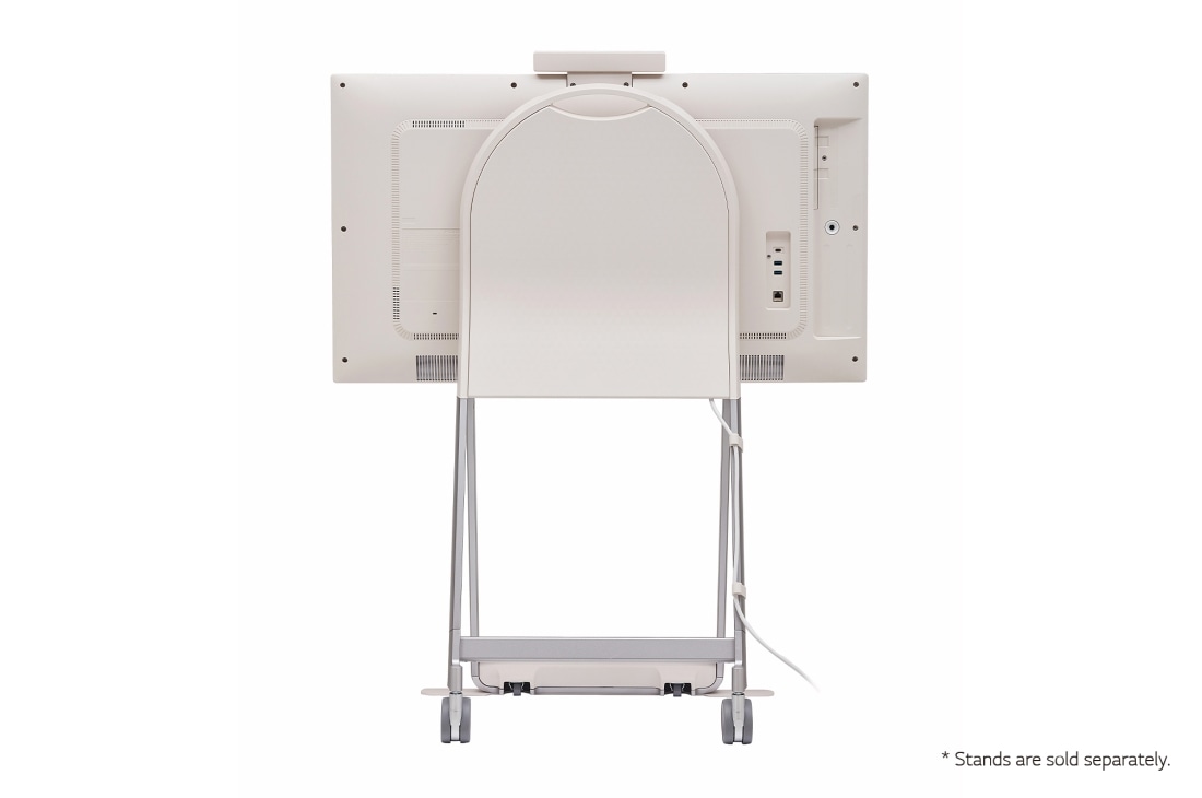 LG 43” One:Quick Flex All-in One Meeting & Screenshare Solution for Video Conferencing & Collaboration, 43” One:Quick Flex All-in-One Display back view, 43HT3WJ, thumbnail 9