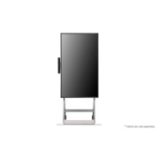 LG 43” One:Quick Flex All-in One Meeting & Screenshare Solution for Video Conferencing & Collaboration, 43” One:Quick Flex All-in-One Display front pivot view, 43HT3WJ, thumbnail 3
