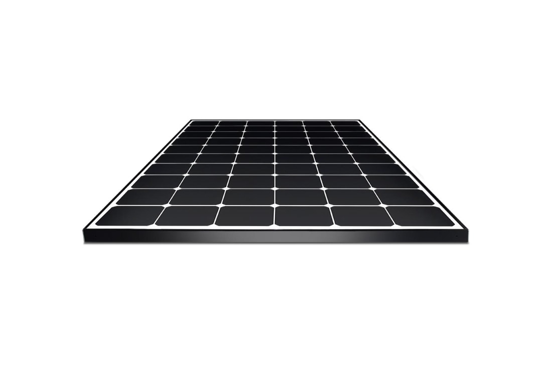 LG 375W High Efficiency LG NeON® R Solar Panel with 60 Cells(6 x 10), Module Efficiency: 21.7%, Connector Type: MC4, lg375q1c-v5 GALLERY IMAGE 4, LG375Q1C-V5, thumbnail 4