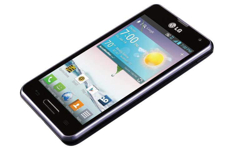 Lg Optimus F3 Smartphone With 4 0 Inch Screen In Purple Lg Usa