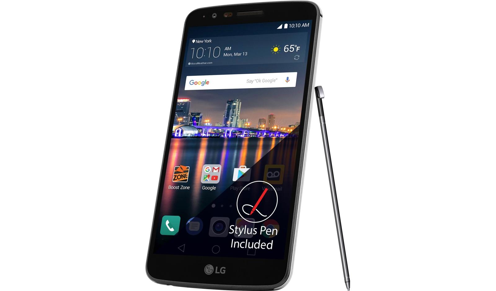 LG Stylo 3 Smartphone With Stylus Pen For Boost LG USA