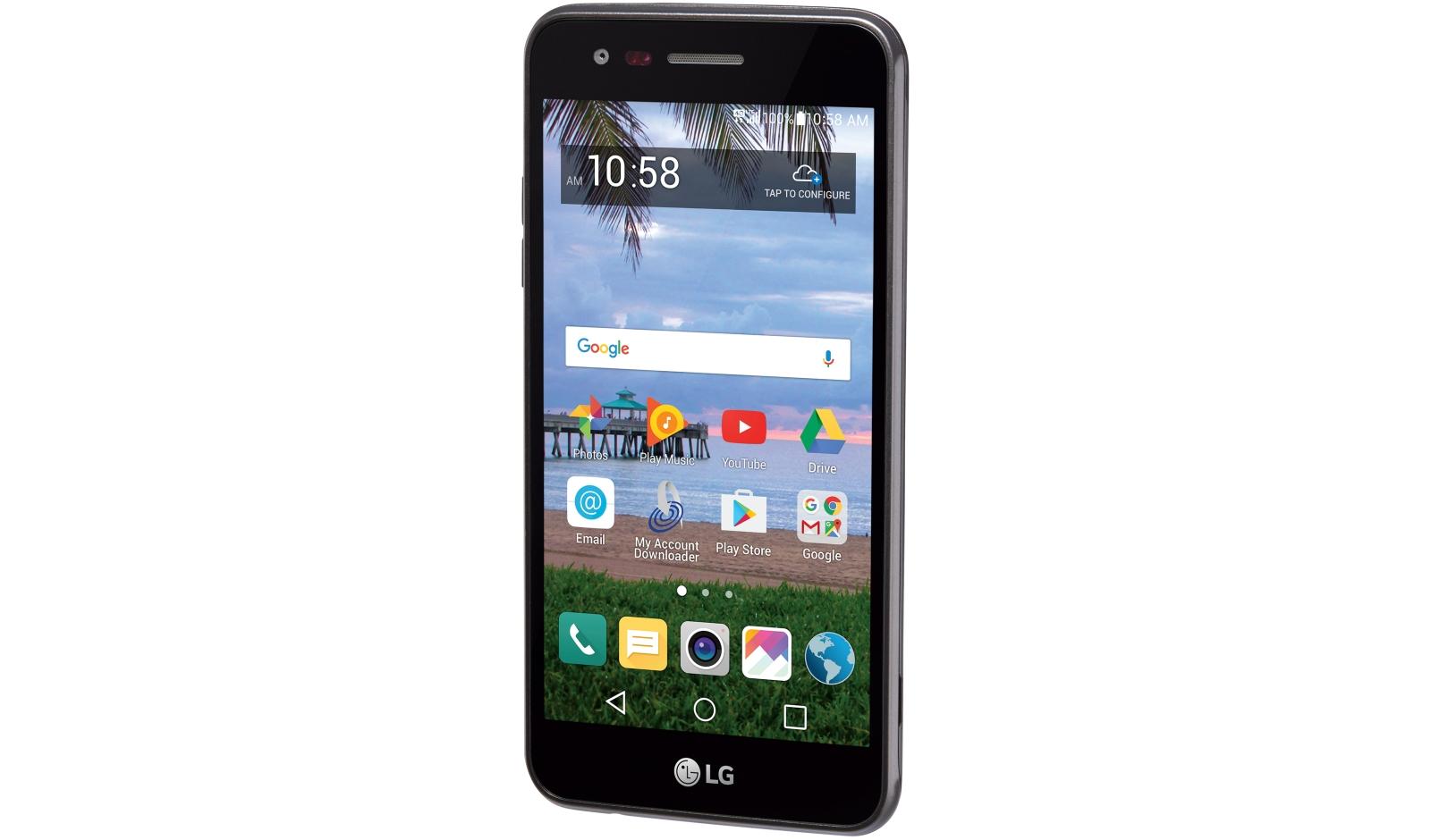 LG Rebel 2 LTE GSM Smartphone for TracFone (L57BL) LG USA