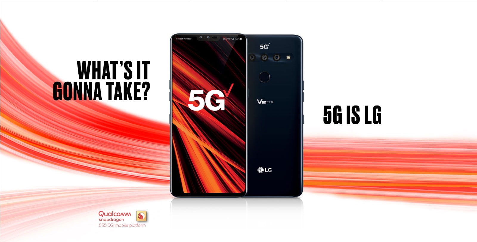 1137] LG V50 ThinQ 128GB ブラック SIMフリー