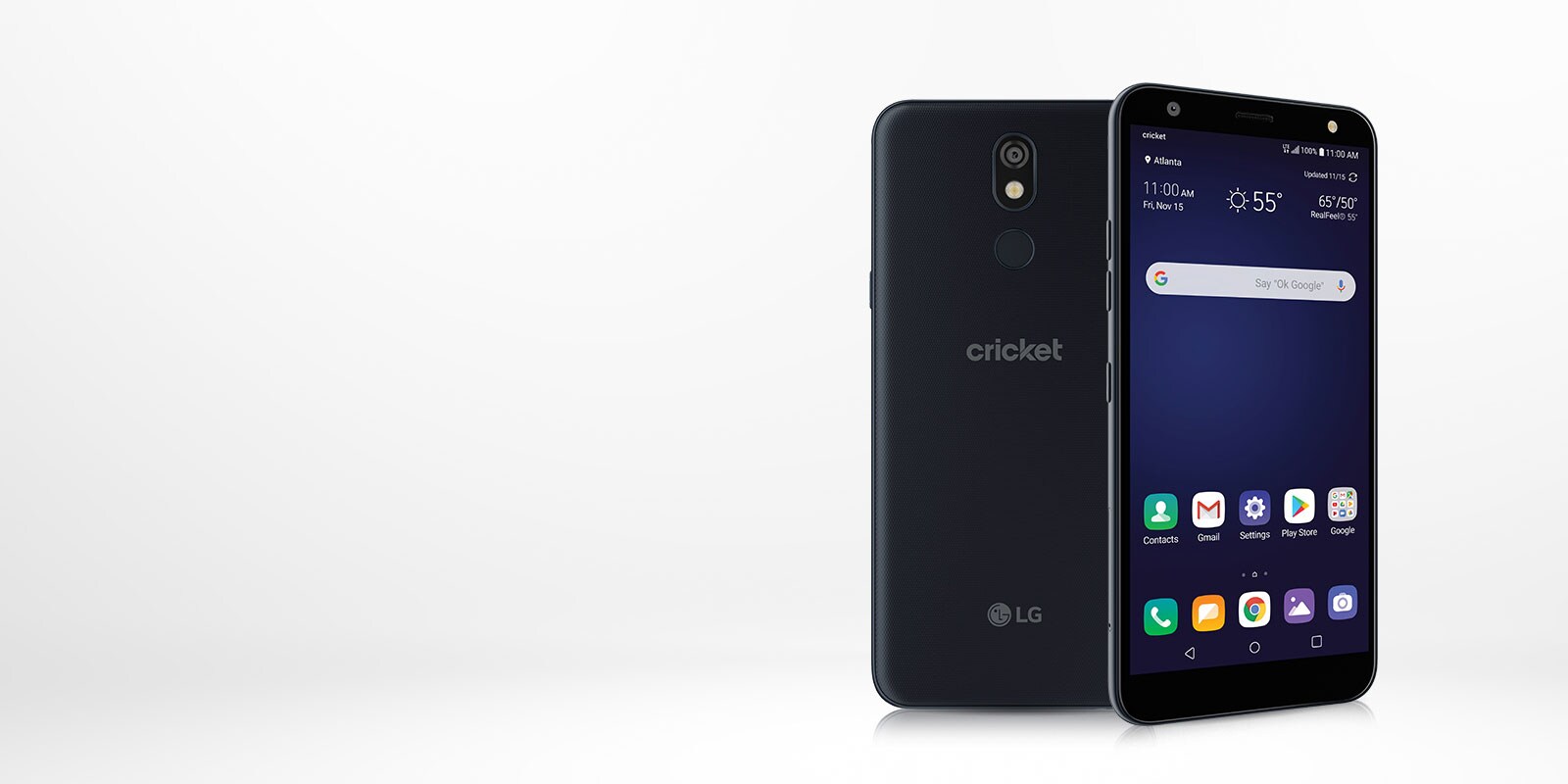 LG Harmony® 3 Smartphone for Cricket Wireless (LMX420CS.AAIOBK) LG USA
