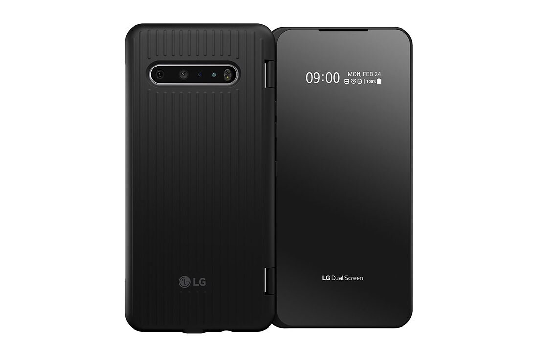 LG V60 ThinQ 5G Custodia +2 PZ Pellicola Protettiva Vetro - Foto 4