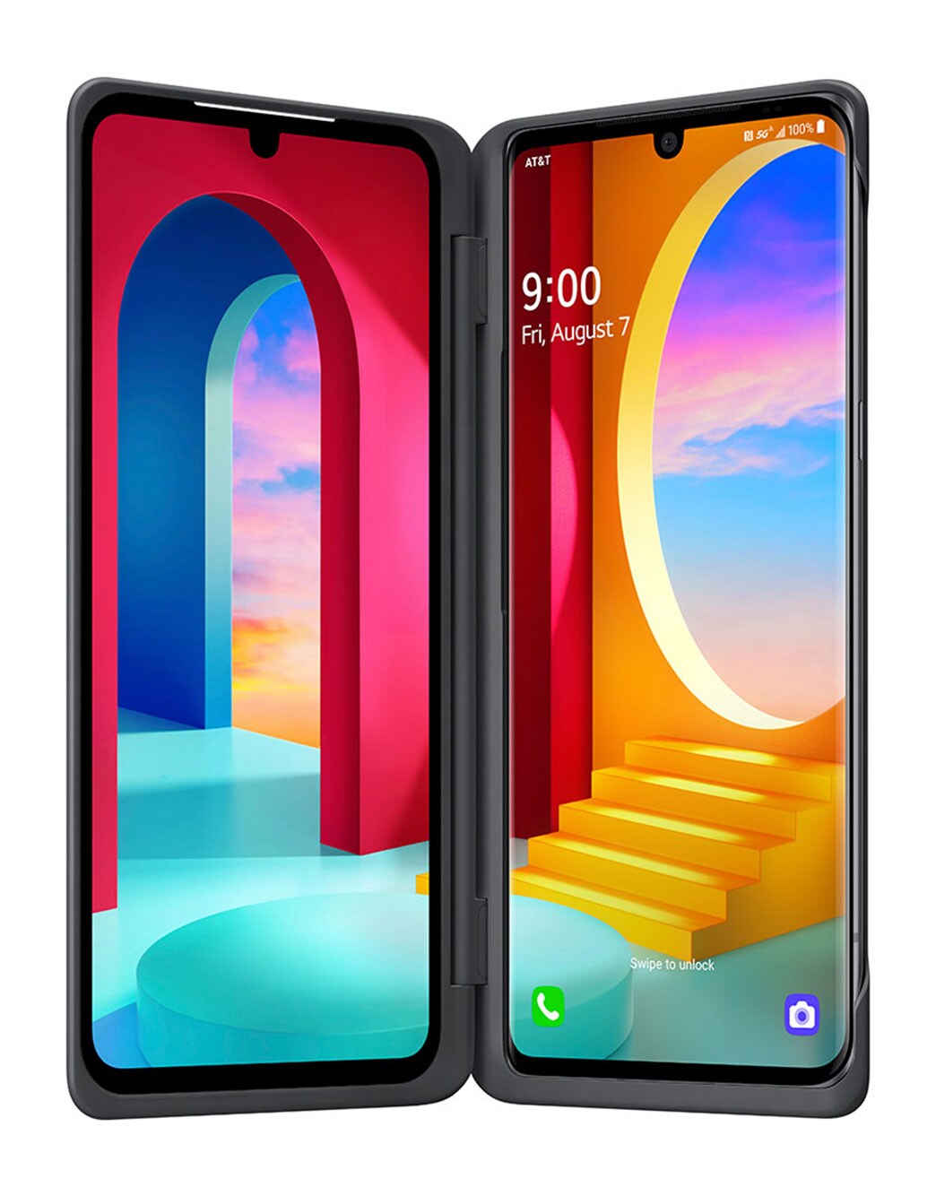 LG VELVET™ 5G Gray Dual Screen Accessory for AT&T LG USA
