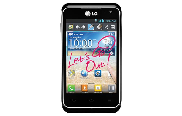 LG Android Motion 4G, MS770 for metroPCS in Black | LG USA