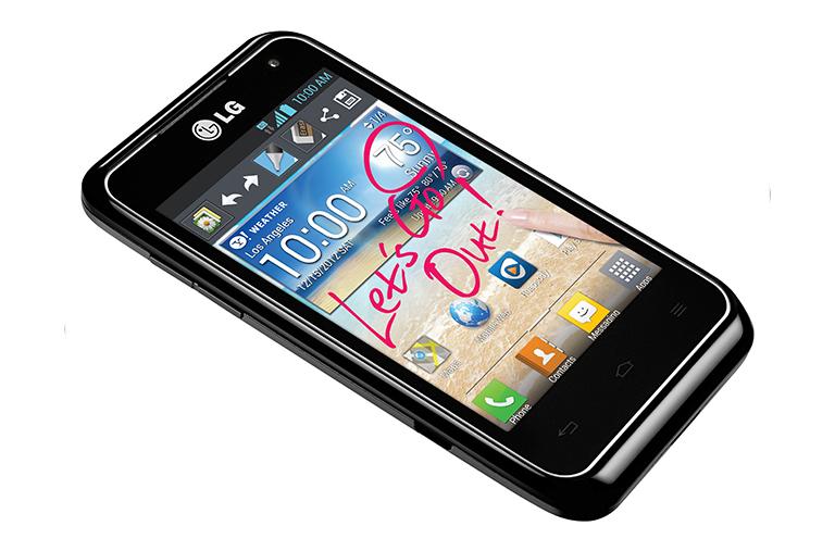 LG Android Motion 4G, MS770 for metroPCS in Black LG USA