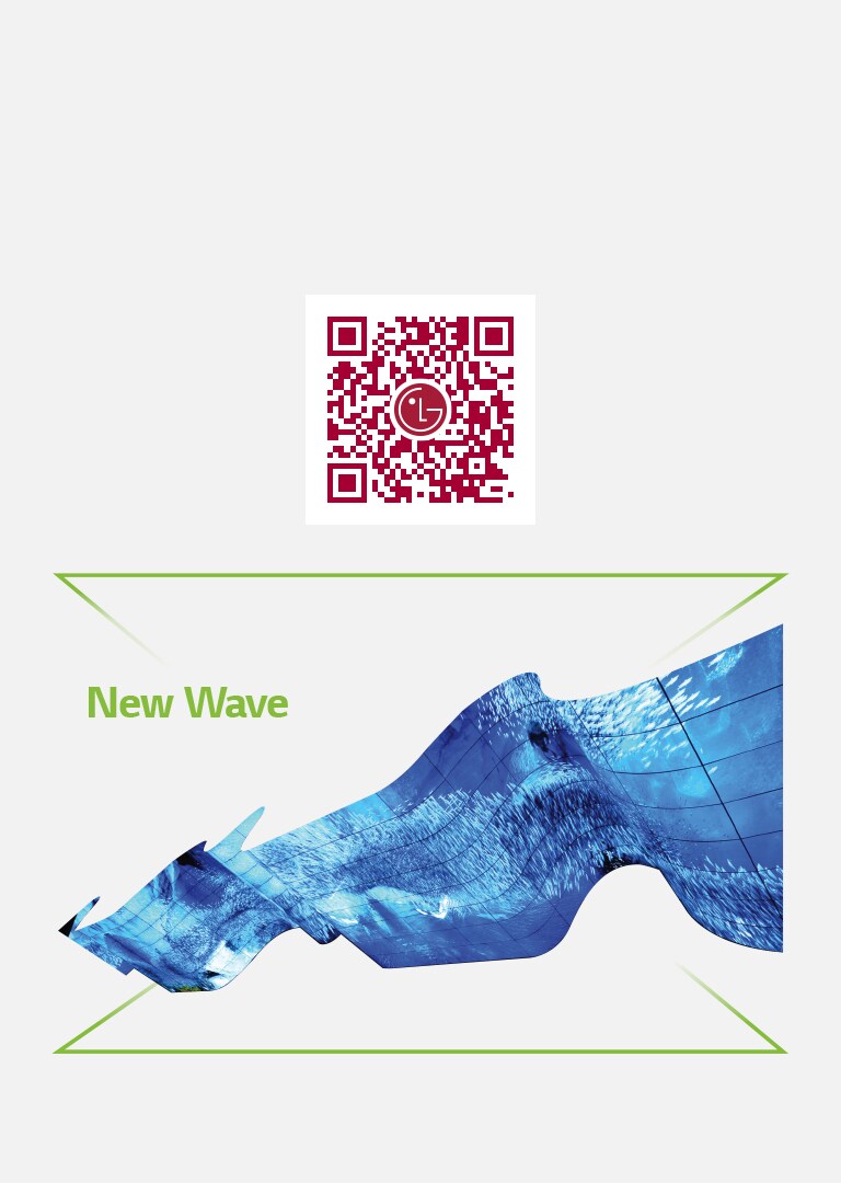 QR code and Marker image of CES 2020 New Wave