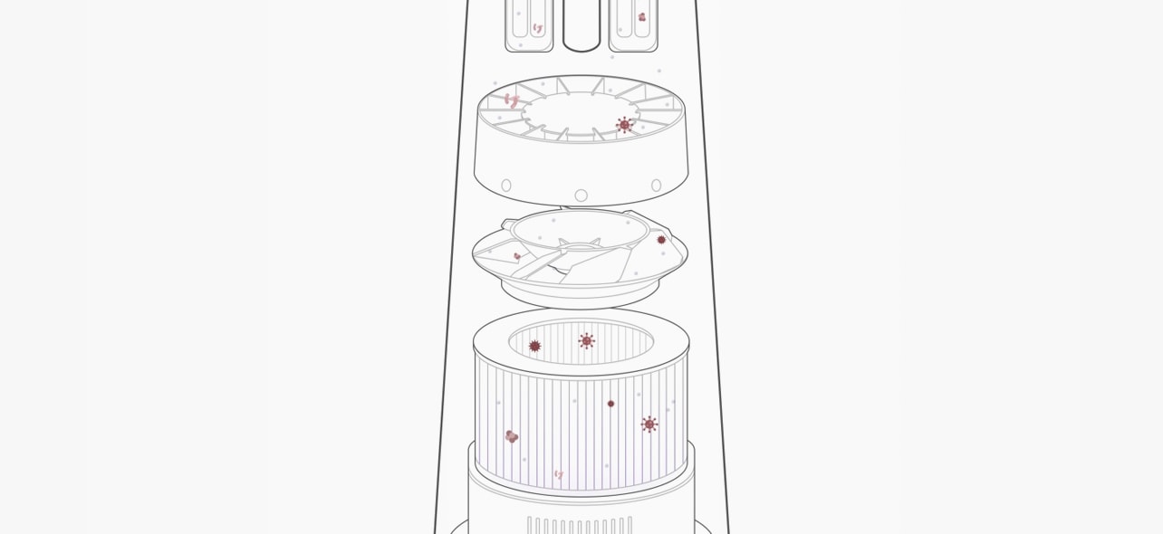 An image of the product in action in various situations.