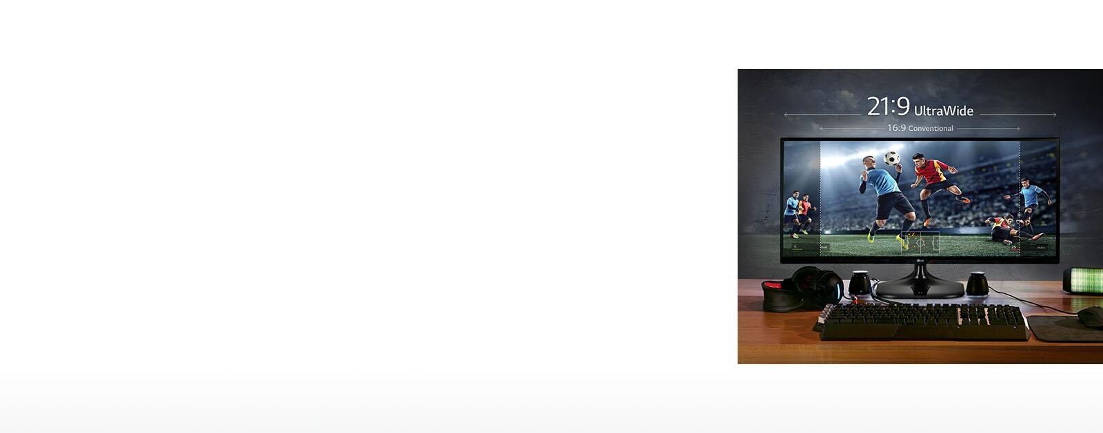 LG 29UM57-P: 29'' Class 21:9 UltraWide® IPS LED Gaming Monitor (29 