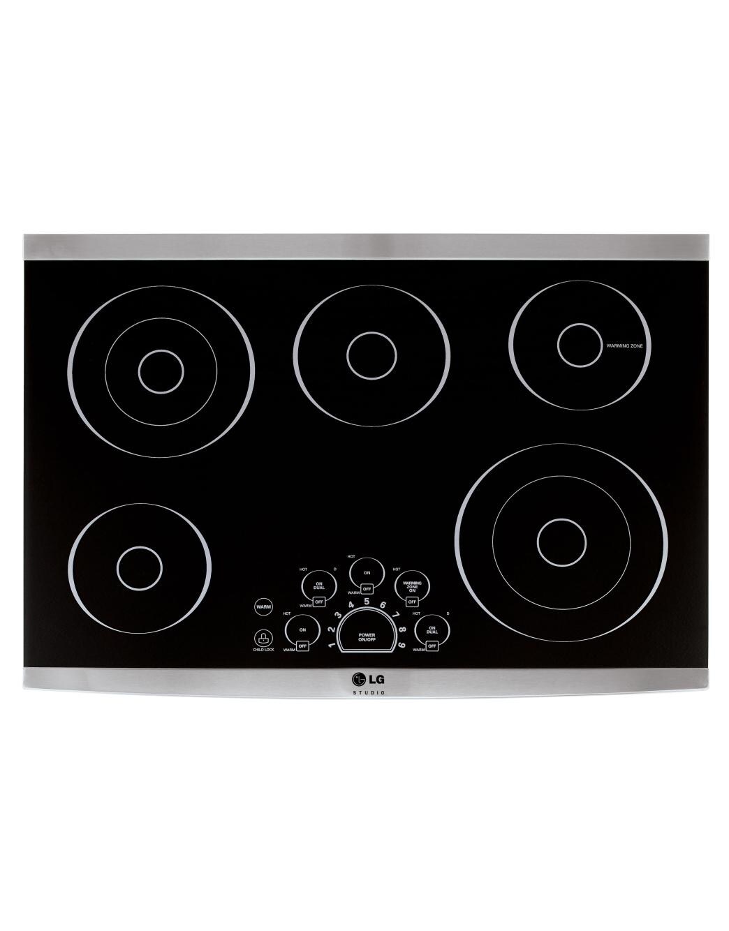 Lg Lsce305st Studio 30 Inch Electric Cooktop Usa Lg Cooking Liances Lsce305st Thumbnail 1