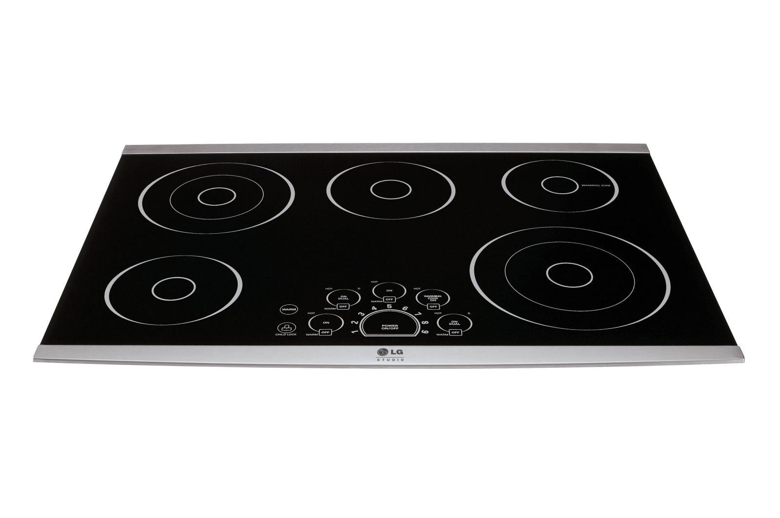 LG LSCE305ST LG STUDIO 30 Inch Electric Cooktop LG USA