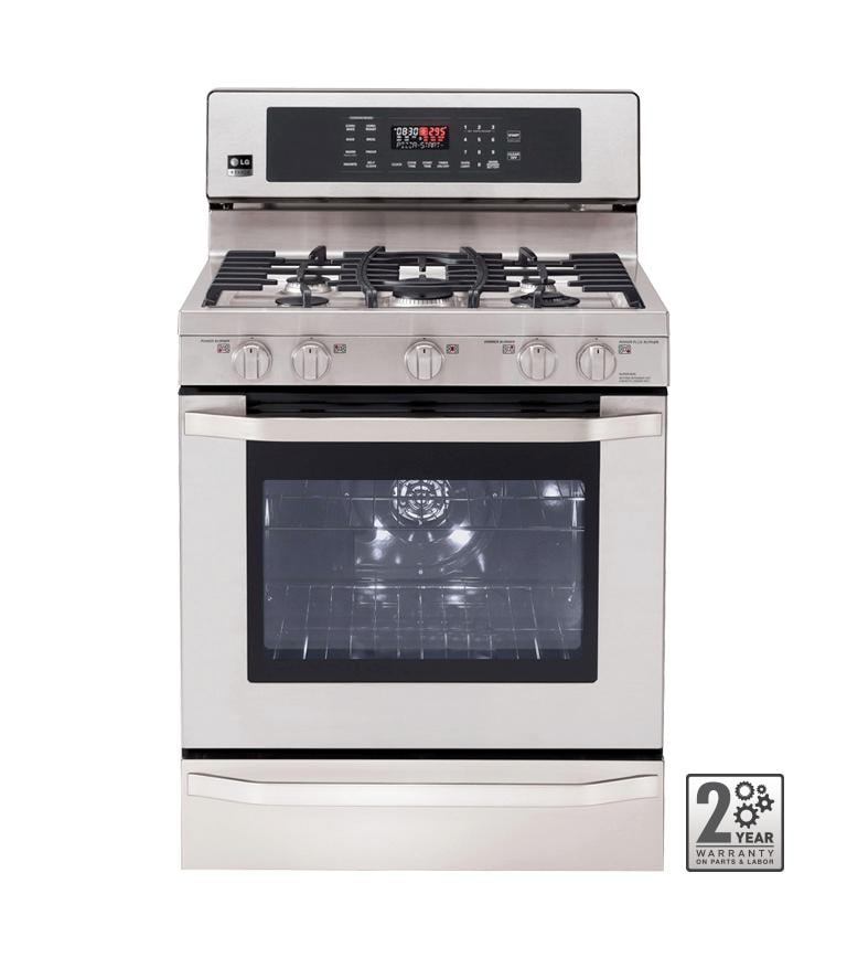 LG LSRG309ST LG STUDIO Gas Single Oven Range with Convection LG USA