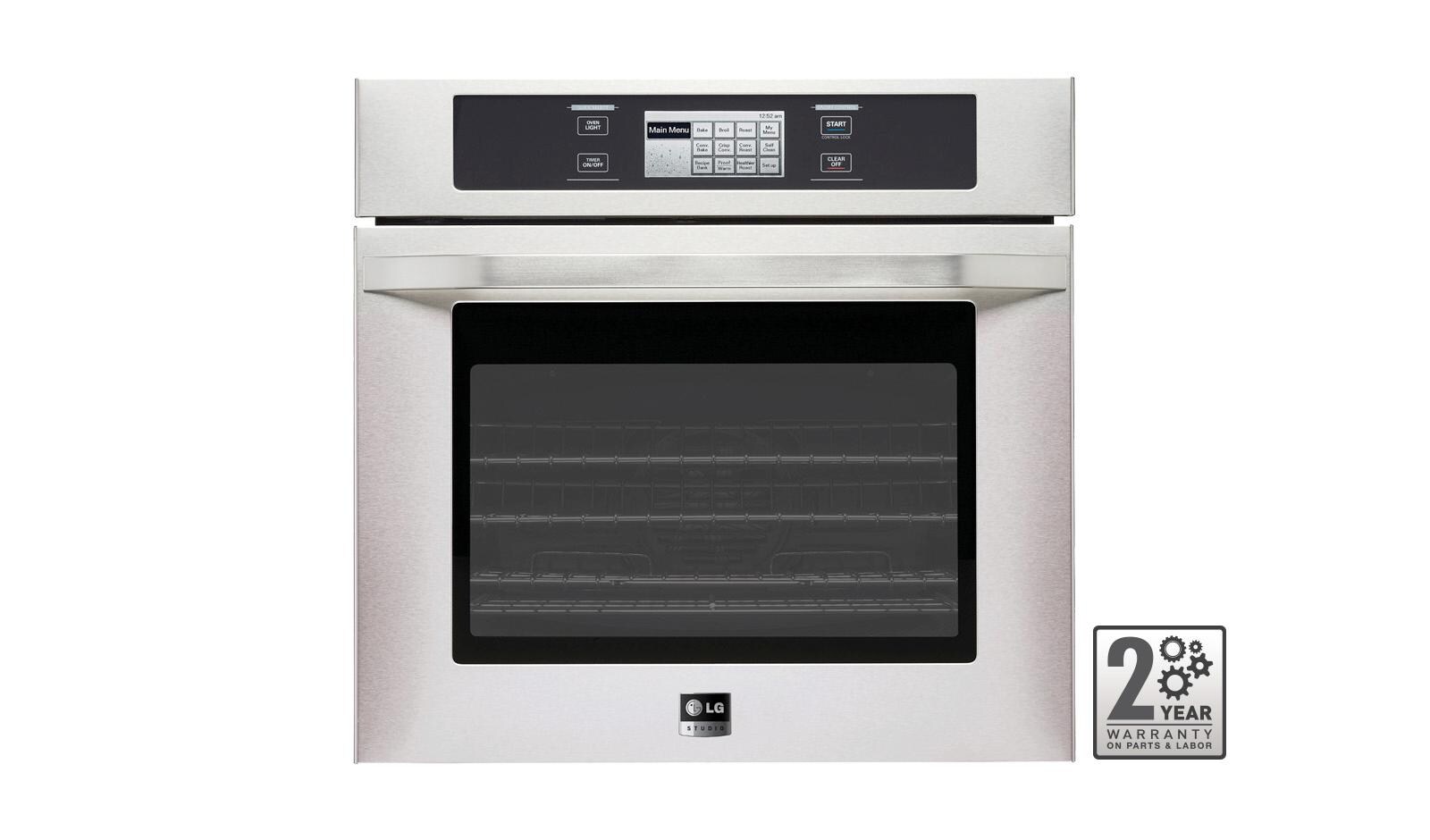 LG LSWS305ST LG STUDIO 30 Inch Builtin Single Wall Oven LG USA