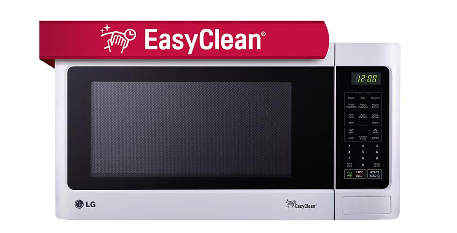 Lg Lcrt1513sw Countertop Microwave Oven With Easyclean Lg Usa